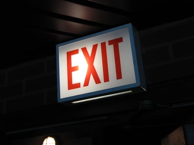 exit sign